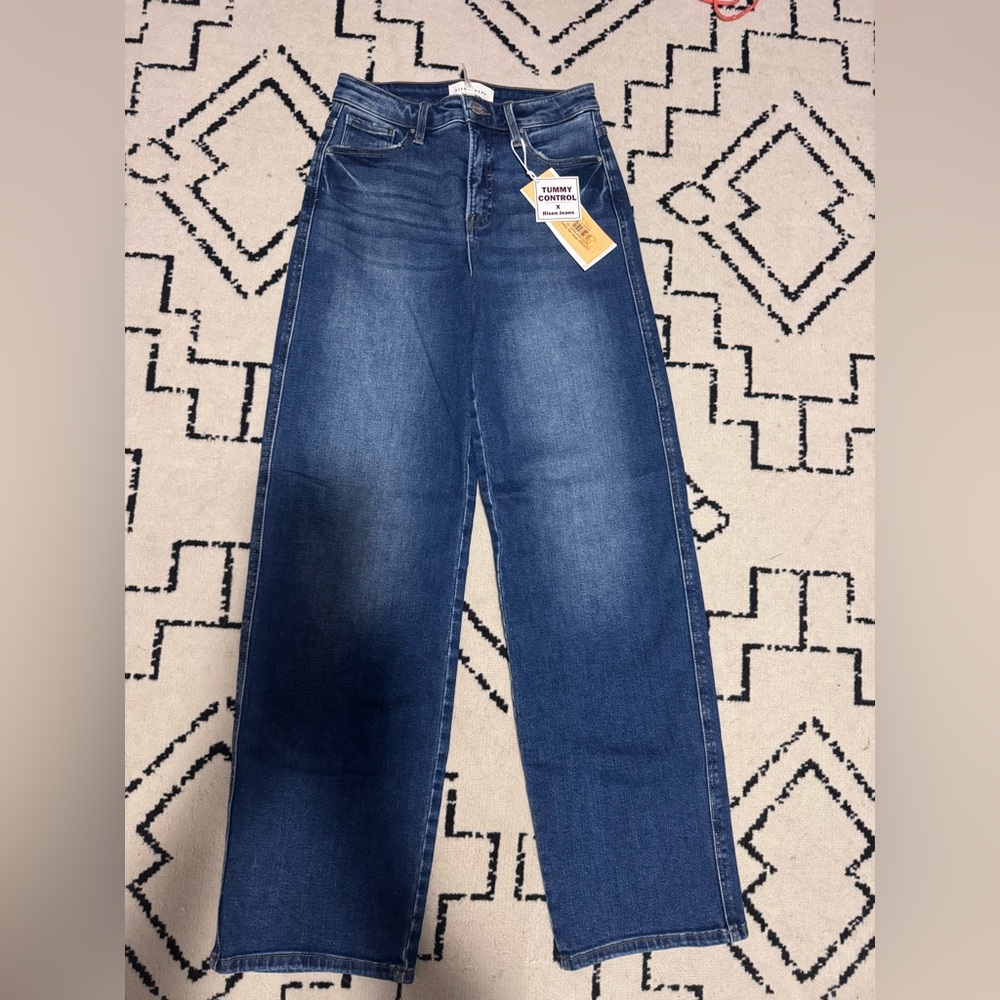 High Rise Blue Jeans - Picture 2 of 4